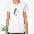 Женская футболка органик