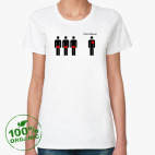 Женская футболка органик