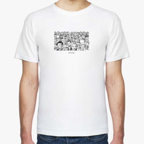 Футболка с принтом Rat Race
