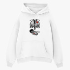 Толстовка худи оверсайз