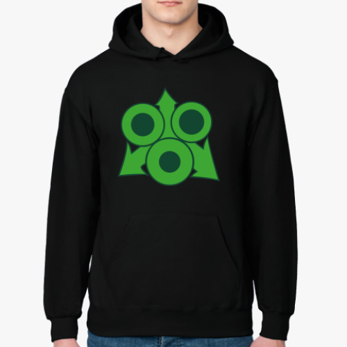 Толстовка худи с принтом Нургл