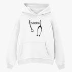 Толстовка худи оверсайз