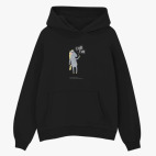 Толстовка худи оверсайз