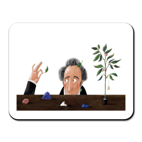 Коврик для мыши с принтом Гёте