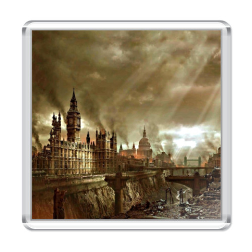 Магнит с принтом England