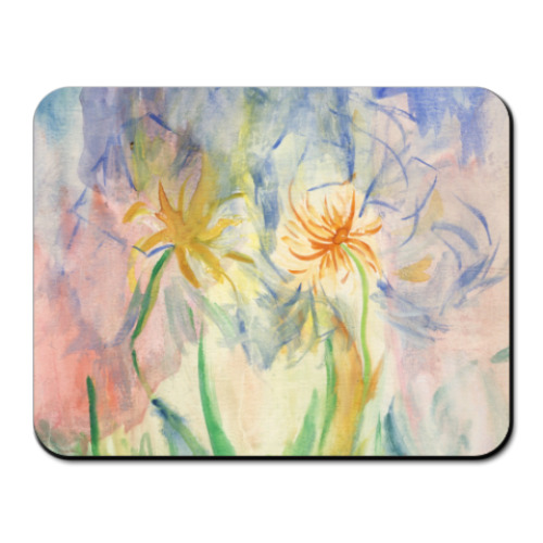 Коврик для мыши с принтом  'Акварель'