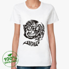 Женская футболка органик