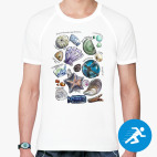 Мужская спортивная футболка