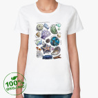 Женская футболка органик