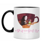 Кружка двухцветная