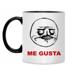 Кружка двухцветная