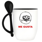 Кружка с ложкой