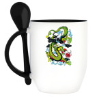 Кружка с ложкой