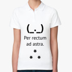 Женская рубашка поло