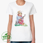 Женская футболка органик