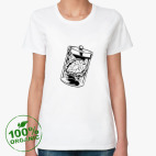 Женская футболка органик