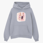 Толстовка худи оверсайз