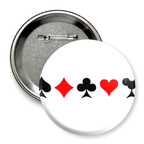 Значок 75мм с принтом Будь готов! Всегда!