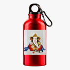 Металлическая бутылка 400 мл UV-DTF