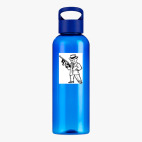 Прозрачная спортивная бутылка