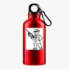 Металлическая бутылка 400 мл UV-DTF