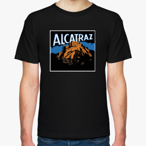 Футболка с принтом Alcatraz