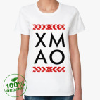 Женская футболка органик