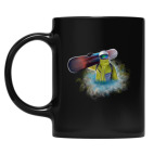 Кружка цветная UV-DTF