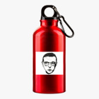 Металлическая бутылка 400 мл UV-DTF