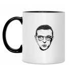 Кружка двухцветная