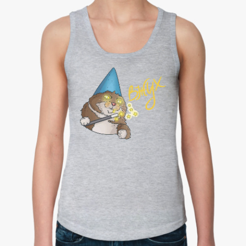 Женская майка с принтом Вжух