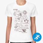 Женская спортивная футболка