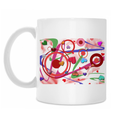 Кружка с принтом Splash in emotions