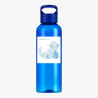 Прозрачная спортивная бутылка