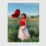 Thumbelina with poppy