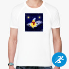 Мужская спортивная футболка