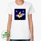 Женская футболка органик