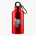 Металлическая бутылка 400 мл UV-DTF