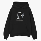 Толстовка худи оверсайз