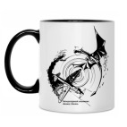 Кружка двухцветная