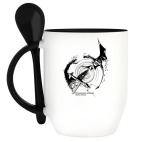 Кружка с ложкой