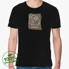 Мужская футболка органик