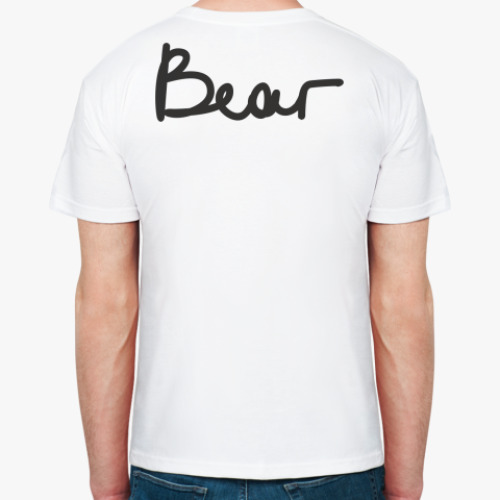 Футболка с принтом 'Медвед'