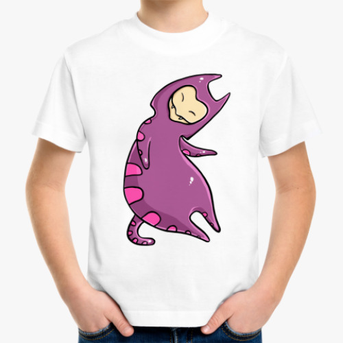 Детская футболка с принтом Чеширский Кот (kinder)