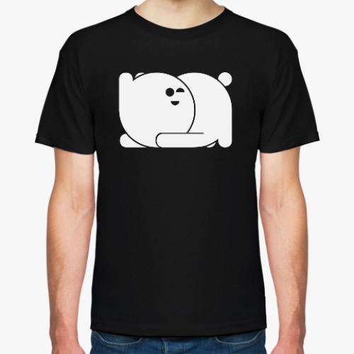 Футболка с принтом Пушистик