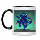 Кружка двухцветная