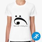 Женская спортивная футболка