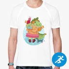 Мужская спортивная футболка