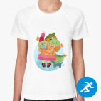 Женская спортивная футболка