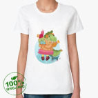 Женская футболка органик